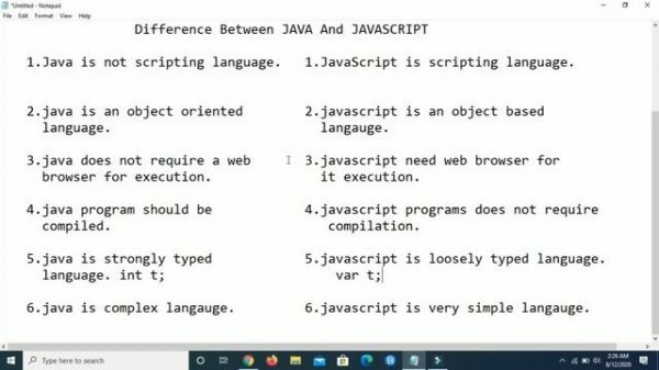 #Difference Java VS JavaScript|Difference between Java And JavaScript|Java and JavaScript are same?