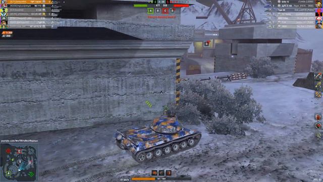 Vickers Light, TVP T 50/51 & T57 Heavy • WoT Blitz Gameplay смотреть онлайн