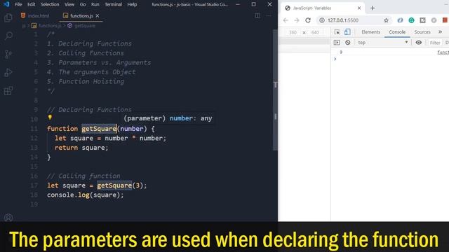 Functions in JavaScript | parameters vs arguments | JavaScript Functions tutorial (Hindi) смотреть онлайн