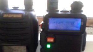 Kenwood TH-F5 против Baofeng UV-5R