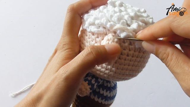 #383 | Sheep in Overalls Amigurumi Pattern (3/3) | How To Crochet Animal Amigurumi | @AmiSaigon смотреть онлайн