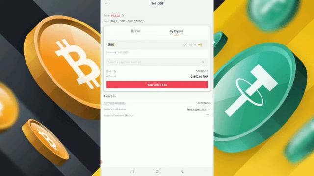 ?BINANCE P2P TRADING - How To Sell Crypto | GCASH Payment ?✔️ ? With Proof Of Transaction 26,850PHP