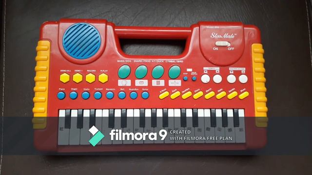 Vintage Keyboard Piano Toy Instrumental And Animal Sounds #4