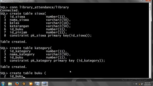 Tutorial membuat tabel di Oracle Comment смотреть онлайн