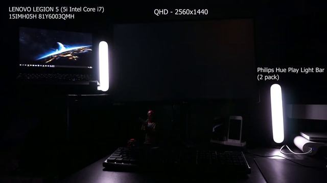 Philips Hue Sync Benchmark on a Laptop 15IMH05H - Performance test - With a HDMI External Monitor смотреть онлайн