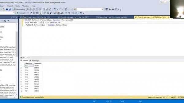 SQL LEFT OUTER AND INNER JOIN