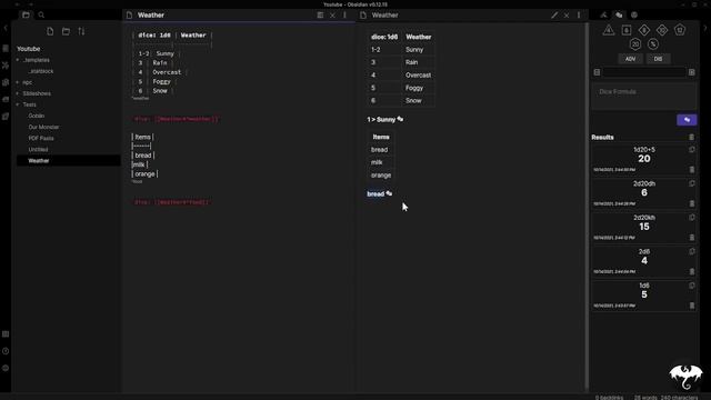 RPG's using Obsidian Notes смотреть онлайн