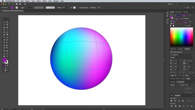 How To Create Vibrant Gradient Orbs in Adobe Illustrator смотреть онлайн
