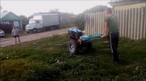 ШОК      Дизельный Мотоблок с Толкача! и на тросу!