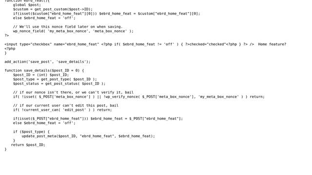 Wordpress: How can I set a meta value that will then affect other post meta values? смотреть онлайн
