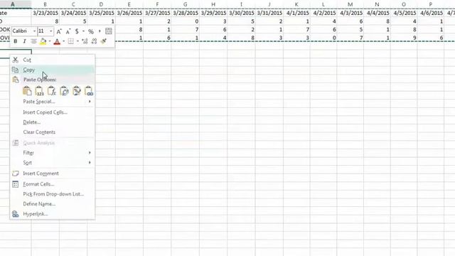 HOW TO TRANSPOSE A CELL RANGE IN MICROSOFT EXCEL смотреть онлайн