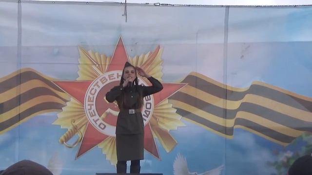 Лидия Мельникова "10 Наш десантный батальон" Кудрово день Победы! смотреть онлайн