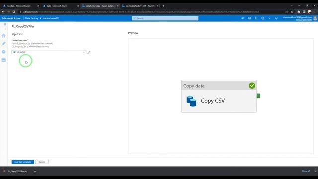 Azure Data Factory - Import or Copy Pipeline from One Data Factory to Another Data Factory смотреть онлайн