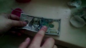 Отмываем доллары от чернила