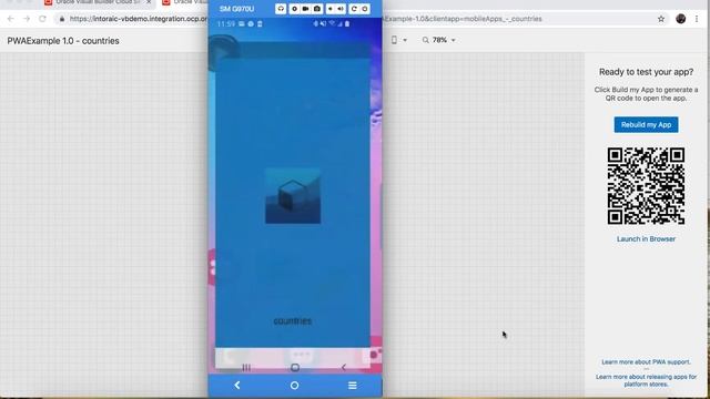 Progressive Web Apps (PWA) Development with Oracle Visual Builder смотреть онлайн