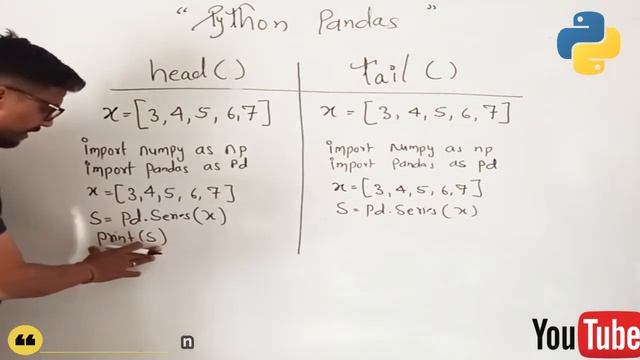 #Head() or #Tail() Function || #Pandas смотреть онлайн