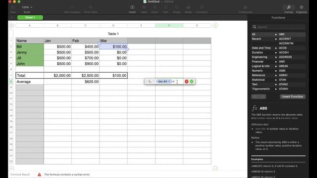 How To Use The Multiplication Formula For Cells In Apple Numbers смотреть онлайн