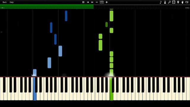 Coolio - Gangsta's Paradise Synthesia Piano MIDI //DaleCooper смотреть онлайн