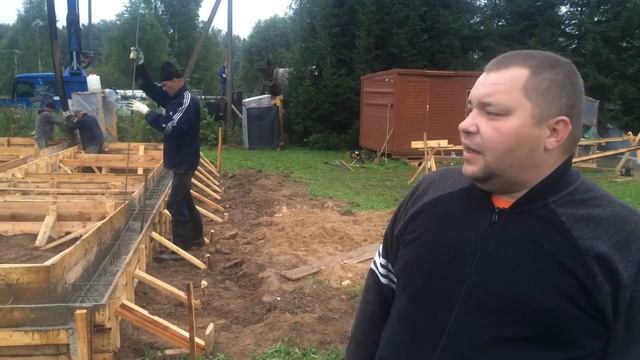 Океан Хаус процесс заливки фундамента смотреть онлайн