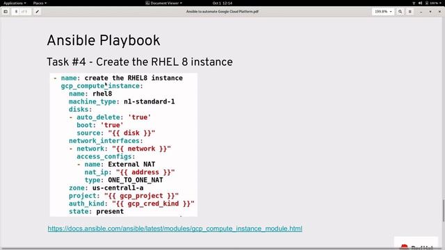 Using Ansible to Automate Google Cloud Platform смотреть онлайн