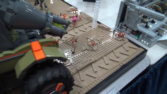 LEGO Alien Planet Battle Created by 14 People – Mechs, Giant Spaceships & More! смотреть онлайн