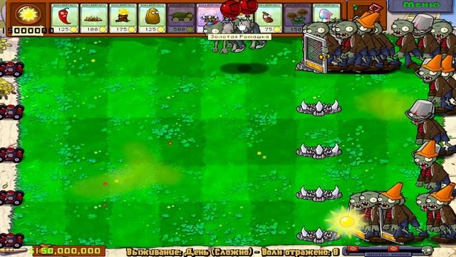 999 ОСТРЫХ ПЕРЦЕВ vs 999 ЗОМБИ В РАСТЕНИЯ ПРОТИВ ЗОМБИ (Plants vs Zombies) смотреть онлайн