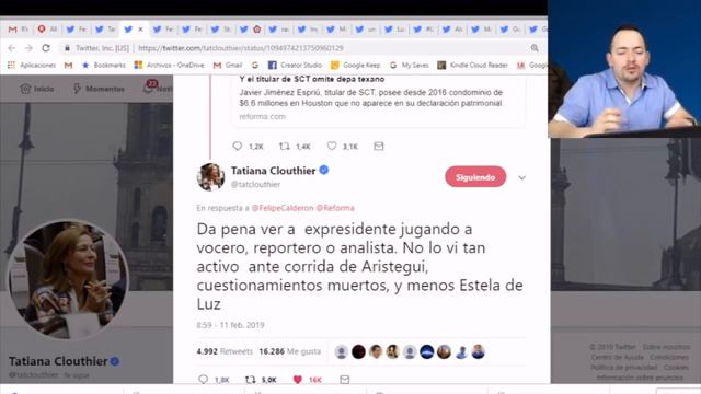 Redes y Tatiana Ponen en su lugar a Felipe Calderon por Vociferar contra Javier Jimenez смотреть онлайн