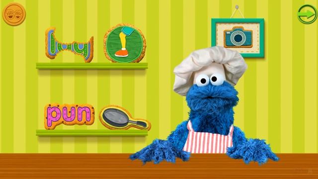Kids Learn ABC Alphabet - Sesame Street Alphabet Kitchen - Learn New Words And Creating Letters