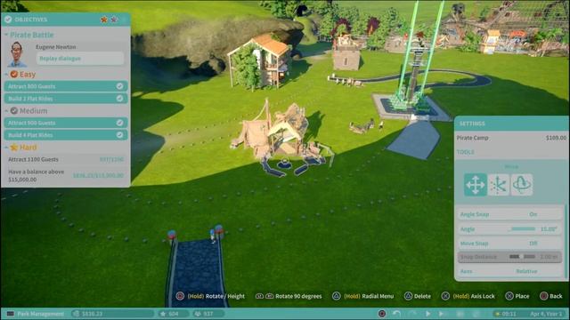 Planet Coaster -Career- Pirate Alley Cove (ep3)