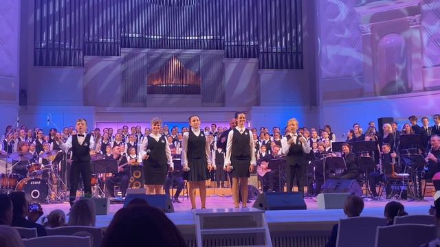 «Хор хороший», А.Пахмутова, «Белый пароход», исп. Панькина В., Шуйская А., Алексеева М., Май 2023 смотреть онлайн