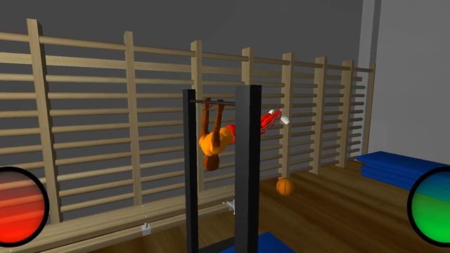 Pull-up Madness - (Симулятор турникмена) | Android Game | Game about pull-up bar смотреть онлайн