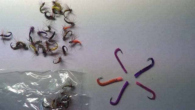 Приманки на ХАРИУСА (Мои рабочие приманки на весь сезон) смотреть онлайн