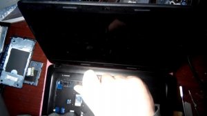 Разборка и чистка ноутбука Compaq cq58