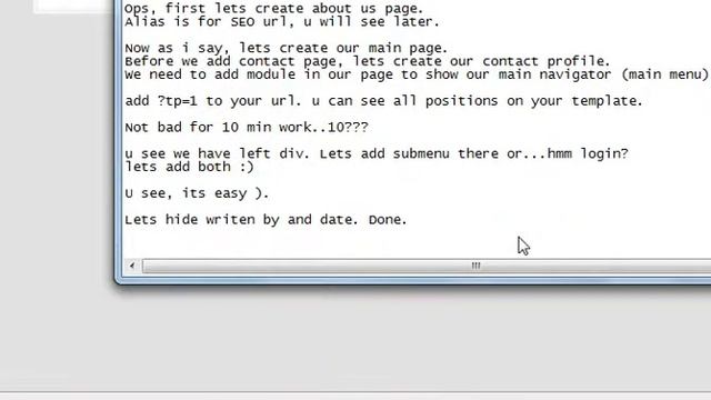Learn how to install Wamp + Joomla + Make basics website part 3 смотреть онлайн