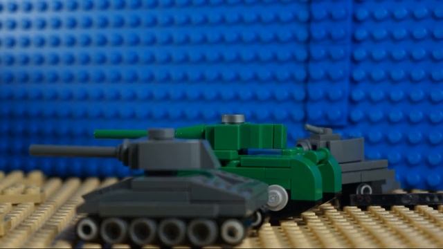 Lego Stop Motion Tanks Battle S2 E5 Temple attack смотреть онлайн