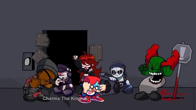 FNF Demoman And Tricky Sings [Kaboom].