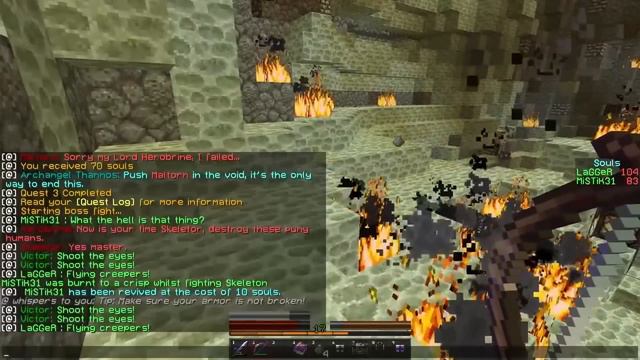Мистик и Лагер Прохождение карт в майнкрафт #2 Herobrine's Return смотреть онлайн