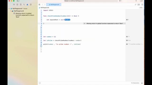 Check Prime Number in Swift смотреть онлайн