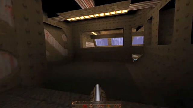 Quake Mission Pack I: Scourge of Armagon - Command HQ (start) смотреть онлайн