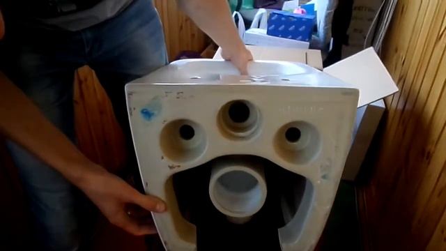 Распаковка - Унитаз подвесной Lavinia Boho One Rimless смотреть онлайн