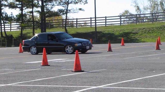 Auto Cross in a 1997 Mercedes-Benz C36 AMG Part 3 смотреть онлайн