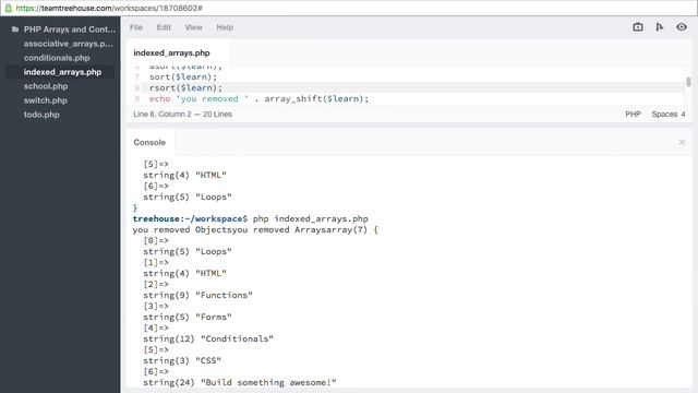 15. Sorting Arrays смотреть онлайн