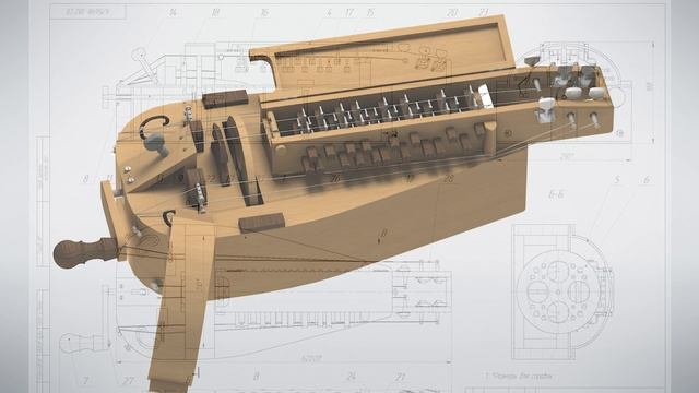 1 место - Колесная лира в T-FLEX CAD смотреть онлайн