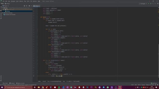 Snake Pt.2 - PyCharm Python - Tutorial #20 смотреть онлайн