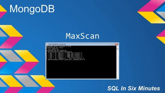 MongoDB: Max Scan смотреть онлайн