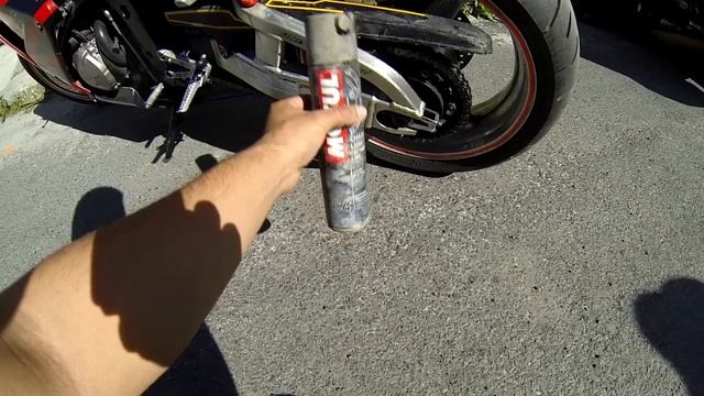 Como lubricar cadena de Honda CBR 600 RR Parte (2-2) (no sirve para mi moto ) смотреть онлайн