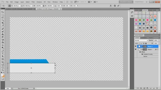 Tutorial Vegas Pro y Photoshop - Crear Lower Third Básico смотреть онлайн