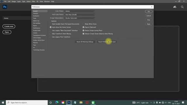 How to reset Photoshop 2021 to Default Settings in latest Mac or windows #reset photoshop settings смотреть онлайн
