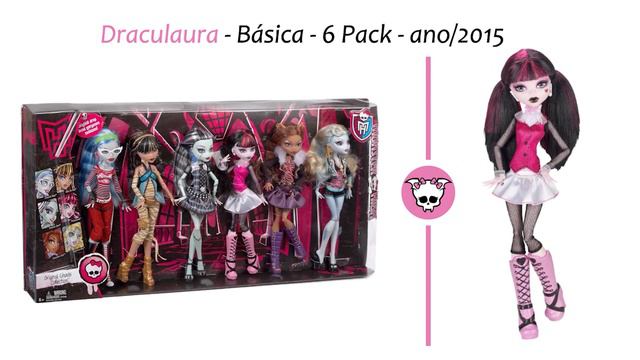Monster High Draculaura Doll Collection G1 / G2. смотреть онлайн