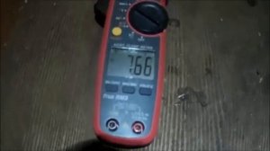 Мопед Альфа проверка электростартера двигателя на ток его потребления